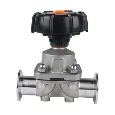 Manual diaphragm valve ua haujlwm