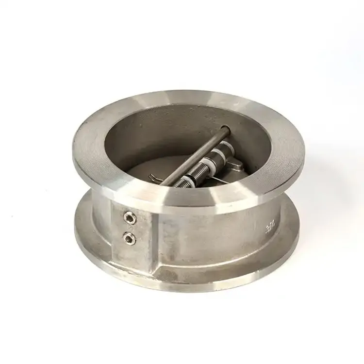 Stainless hlau Wafer Check Valve